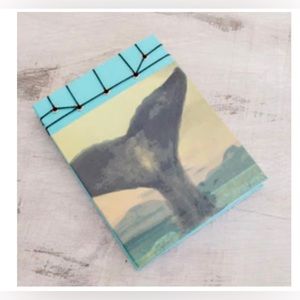 Whale Notebook handmade in Costa Rica